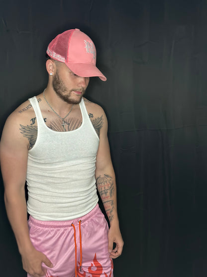 Pink MoneyClub Trucker Hat