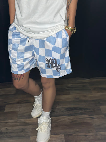 Blue MoneyClub Summer Shorts