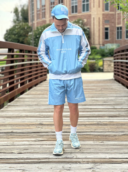 Baby Blue Windbreaker Set