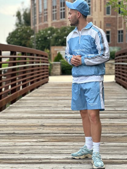 Baby Blue Windbreaker Set